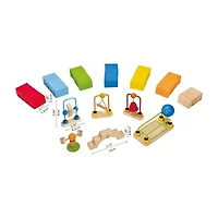 Hape Wooden Domino Ball Set: Dynamo Dominoes