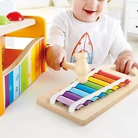 Hape Pound & Tap Bench With Xylophone Musical Instrument