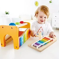 Hape Pound & Tap Bench With Xylophone Musical Instrument
