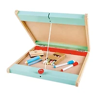 Hape Store & Go Easle: Double-Sided 5-pc. Easel