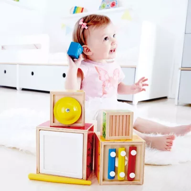 Hape Odyssey Stacking Music Set Interactive Toy