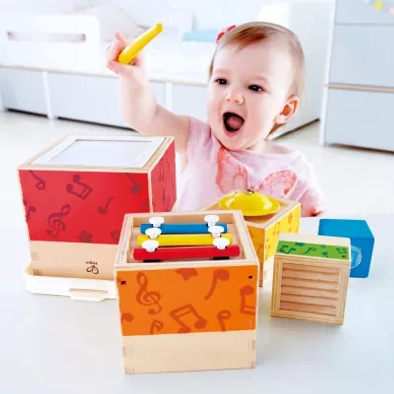 Hape Odyssey Stacking Music Set Interactive Toy