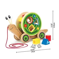 Hape Walk-A-Long: Snail Discovery Toy