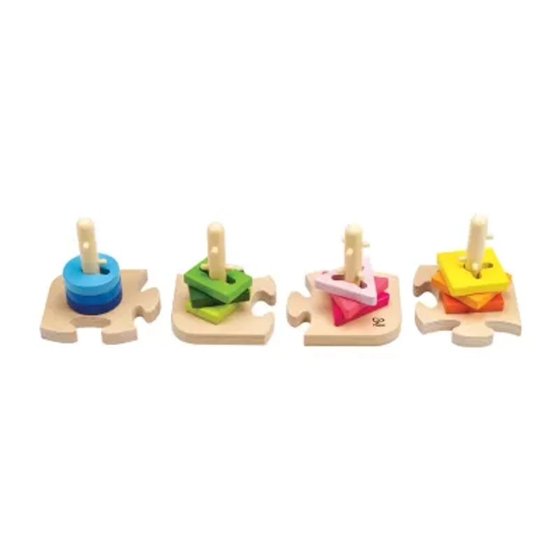 Hape Creative Peg 16 Pieces Puzzle