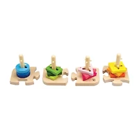 Hape Creative Peg 16 Pieces Puzzle