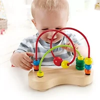 Hape Double Bubble Wooden Bead Maze Discovery Toy