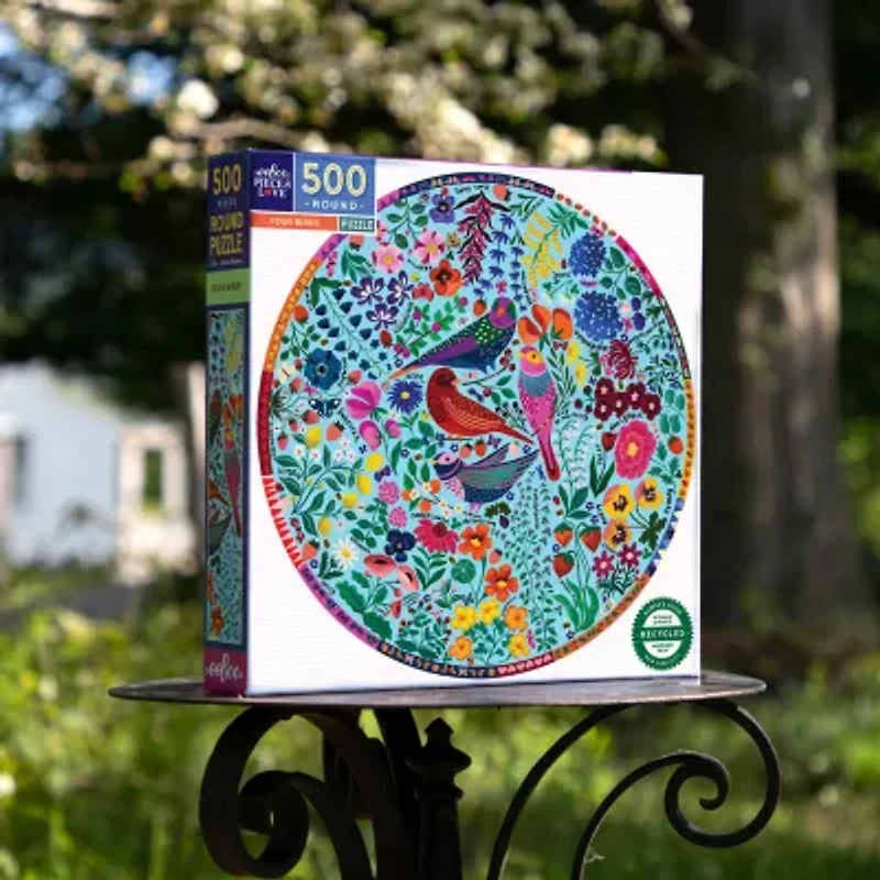 Eeboo Piece & Love Four Birds 500-pc. Puzzle