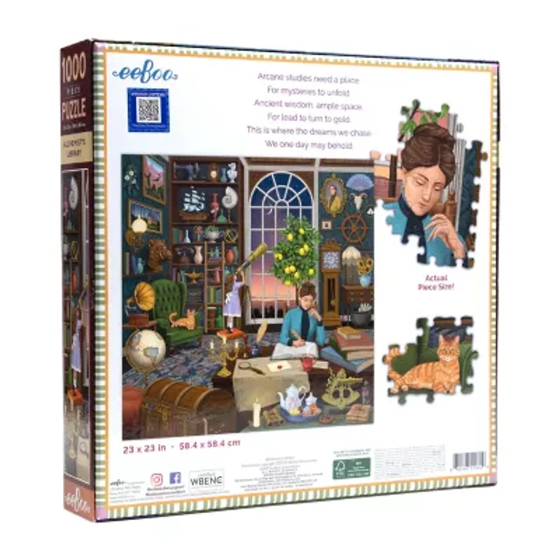 Eeboo Alchemists Library 1000-pc. Puzzle