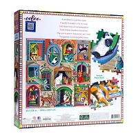 Eeboo Cats In Window 1000-pc. Puzzle
