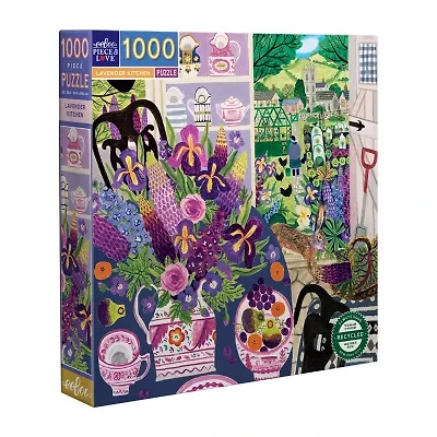 Eeboo Lavender Kitchen 1000-pc. Puzzle