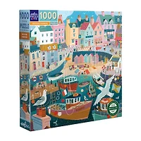 Eeboo Seaside Harbor 1000-pc. Puzzle