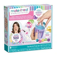 Make It Real Party Nails Glitter Studio 11-pc. Fashion Kit