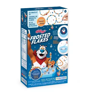 Make It Real Kelloggs Cearlsly Cute Frosted Flakes Jewelry Kit