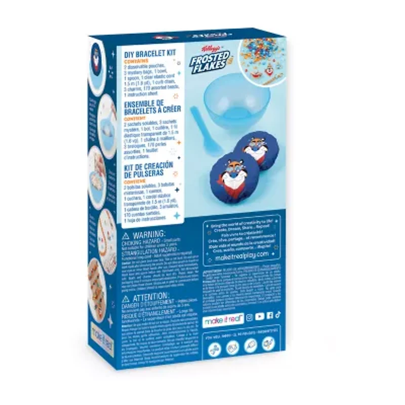 Make It Real Kelloggs Cearlsly Cute Frosted Flakes Jewelry Kit