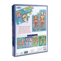 Eeboo Human Anatomy 4-Puzzles 193-pc. Puzzle