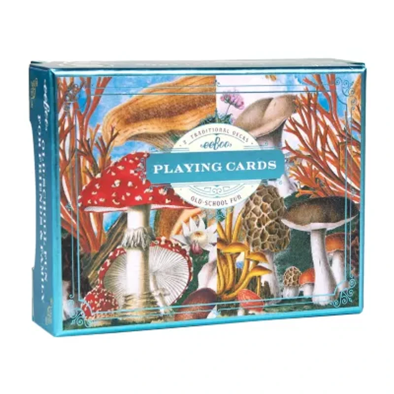 Eeboo Mushroom Playing Cards 108-pc. Card Game