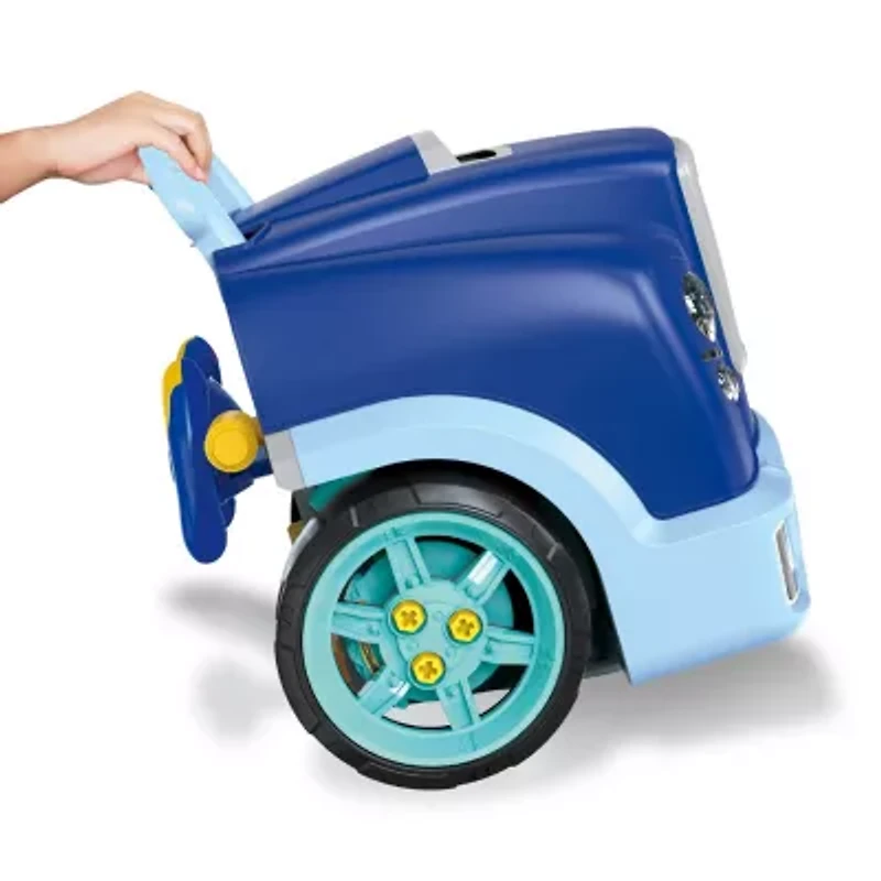 The Bubble Factory Blue Motor Car Engine Workshop Interactive Toy