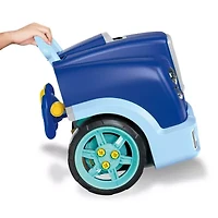 The Bubble Factory Blue Motor Car Engine Workshop Interactive Toy
