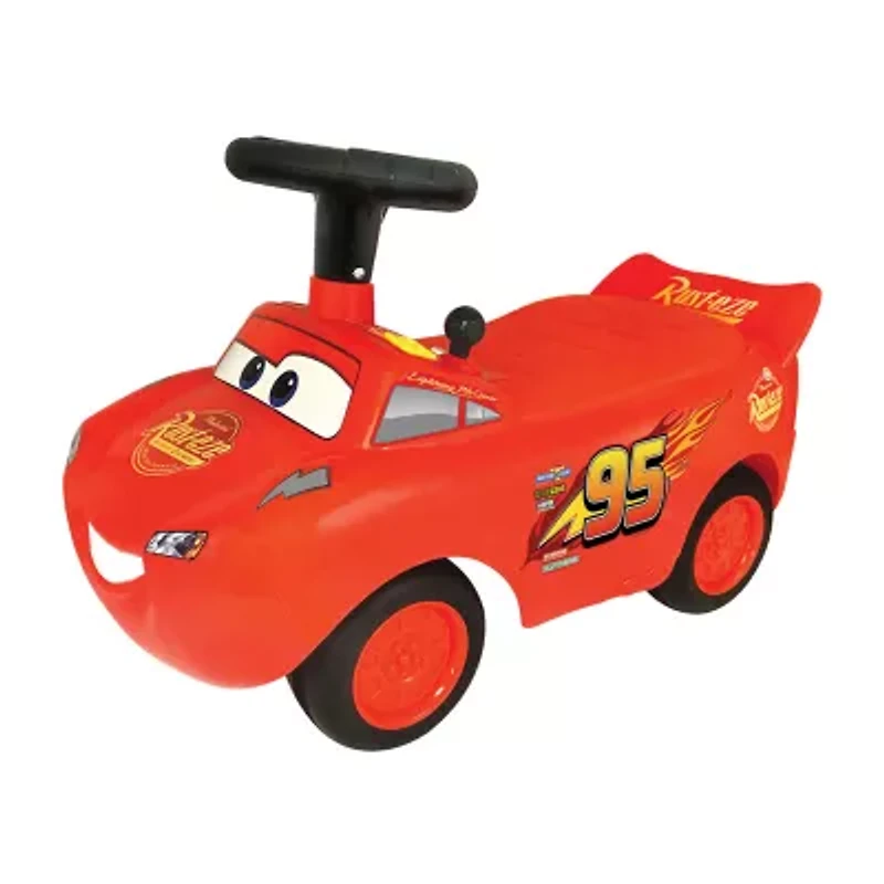 Kiddieland Cars 3 Lightning Mcqueen Activity Ride-On Ride-On Car