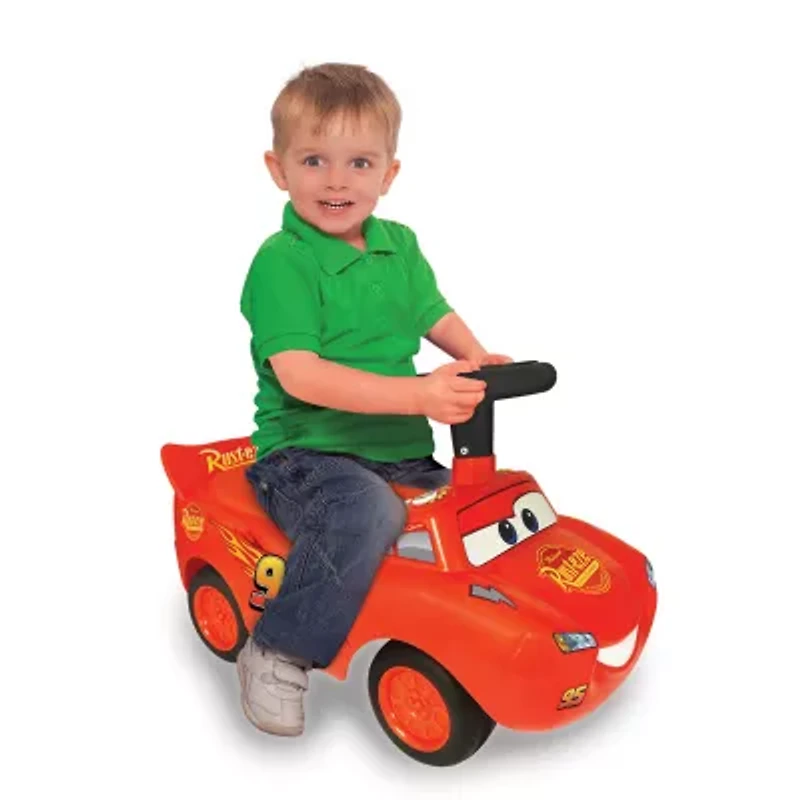 Kiddieland Cars 3 Lightning Mcqueen Activity Ride-On Ride-On Car