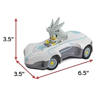 Team Racing Rc Silver 2-pc. Sonic the Hedgehog Car