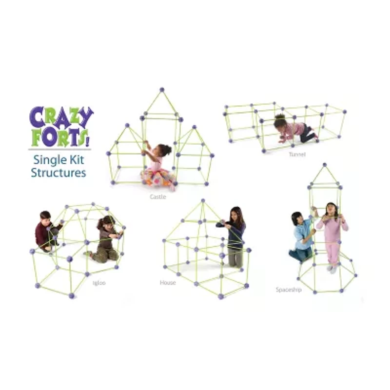 Crazy Forts 69 Piece Fort Playset Building Set 69-pc.