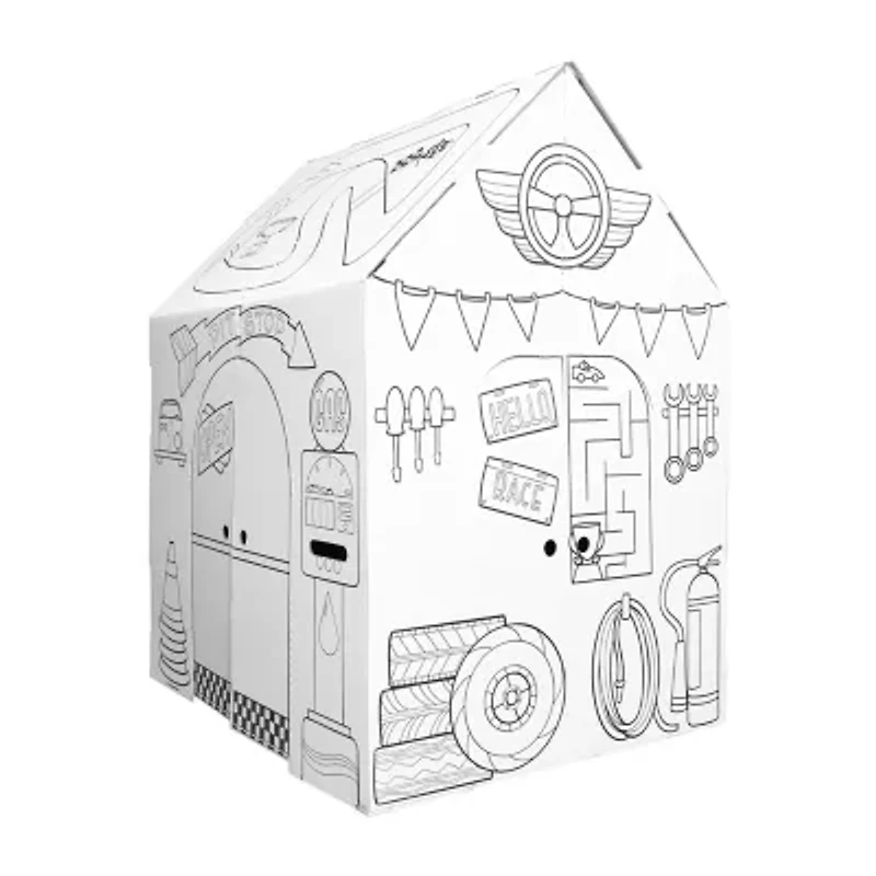 Easy Playhouse Garage Playhouse 2-pc. Coloring Set