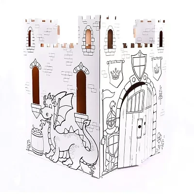 Easy Playhouse Fairy Tale Castle 2-pc. Coloring Set