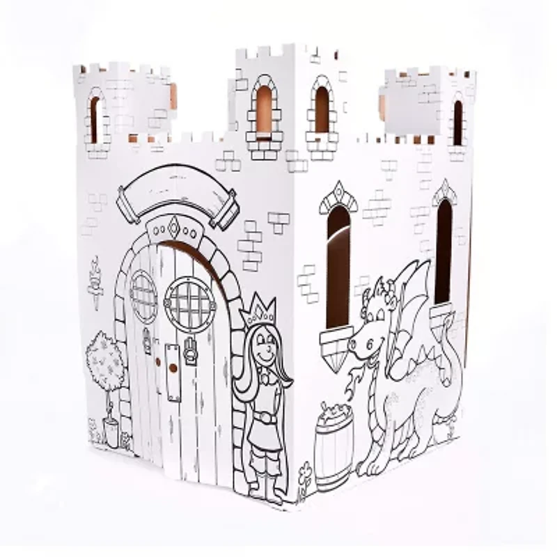 Easy Playhouse Fairy Tale Castle 2-pc. Coloring Set