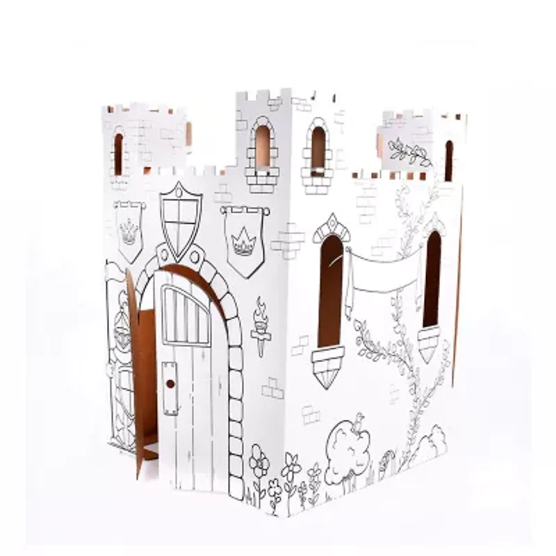 Easy Playhouse Fairy Tale Castle 2-pc. Coloring Set