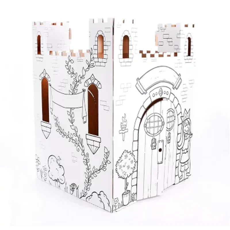 Easy Playhouse Fairy Tale Castle 2-pc. Coloring Set