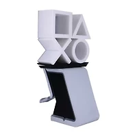 Exquisite Gaming Cable Guys Led Ikons Playstation Logo - Charging Phone & Controller Holder 2-pc. Gaming Accessory
