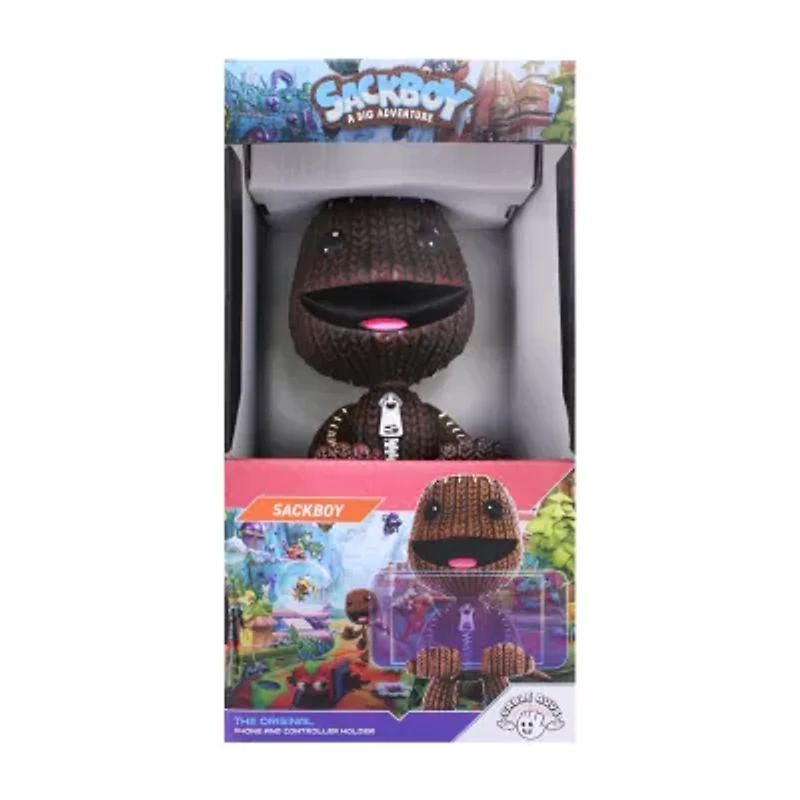 Exquisite Gaming Cable Guys Sony Littlebigplanet Sackboy - Charging Phone & Controller Holder Gaming Accessory
