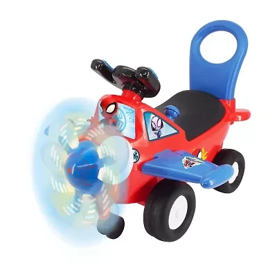 Spidey Activity Plane Ride-On Car