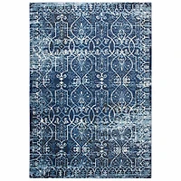 Rizzy Home Panache Collection Vivienne Scroll Rectangular Rugs