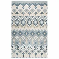 Rizzy Home Resonant Collection Lena Geometric Rectangular Rugs
