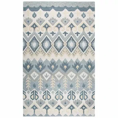 Rizzy Home Resonant Collection Lena Geometric Rectangular Rugs