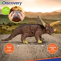 Discovery Kids RC Triceratops LED Infrared Remote Control Toy