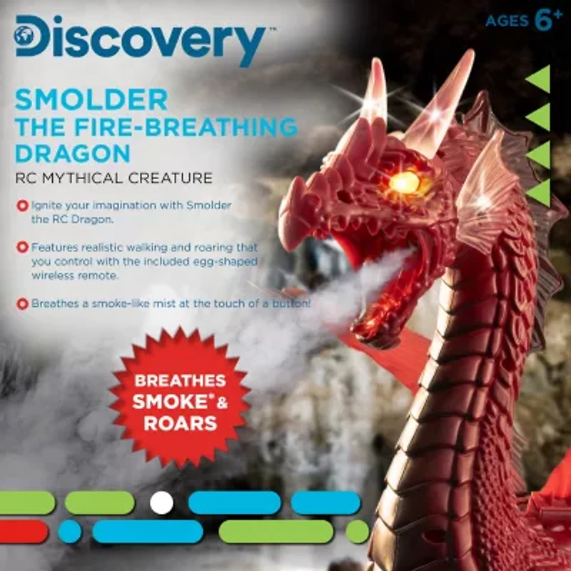 Discovery™ RC Smoke Breathing Dragon