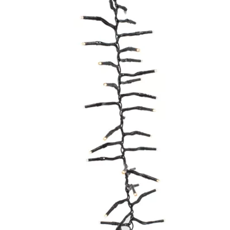 Kurt Adler CUL 1000-Light 33-Foot Cluster Light Set with Classic White 3MM LED Bulbs