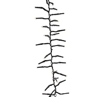 Kurt Adler CUL 1000-Light 33-Foot Cluster Light Set with Classic White 3MM LED Bulbs