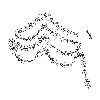 Kurt Adler CUL 1000-Light 33-Foot Cluster Garland with Multi-Color 3MM LED Bulbs