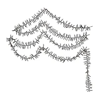 Kurt Adler 3000-Light 98-Foot Cluster Garland with Warm White LED Lights