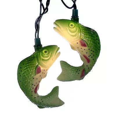 Kurt Adler 10-Light Trout Light Set