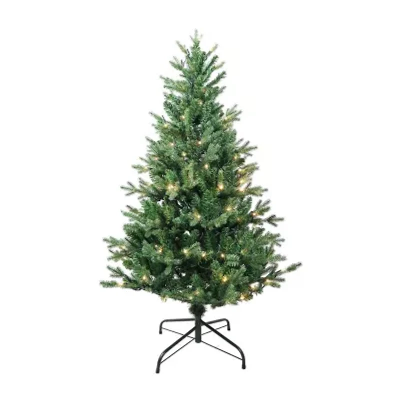 Kurt Adler 4.5-Foot Warm White LED Jackson Pine Tree