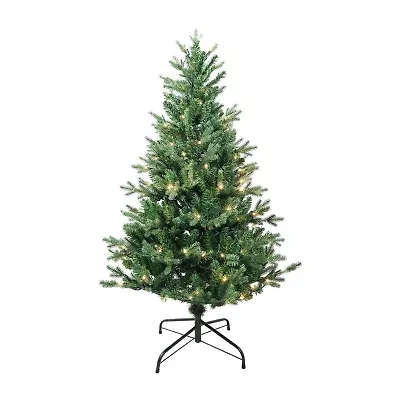 Kurt Adler 4.5-Foot Warm White LED Jackson Pine Tree