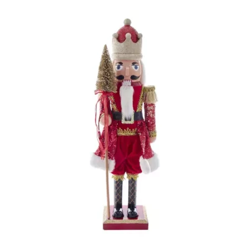 Kurt Adler 24-Inch Plastic Red and Gold King Nutcracker