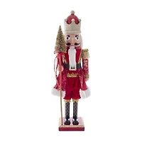 Kurt Adler 24-Inch Plastic Red and Gold King Nutcracker