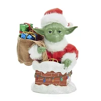 Kurt Adler 5.5-Inch Yoda In Chimney Table Piece