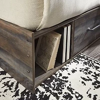 Signature Design by Ashley® Drystan Bookcase Bed with -Storage Drawers